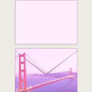 Desenli Mektup Zarfları