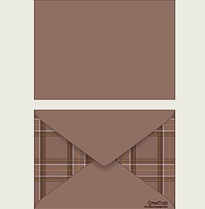 Desenli Mektup Zarfları