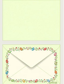 Desenli Mektup Zarfları