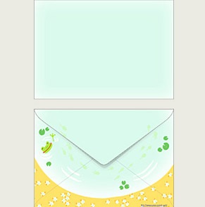 Desenli Mektup Zarfları