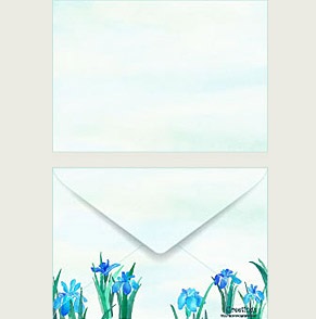 Desenli Mektup Zarfları