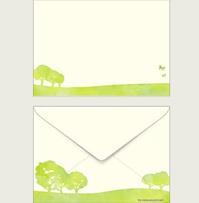 Desenli Mektup Zarfları