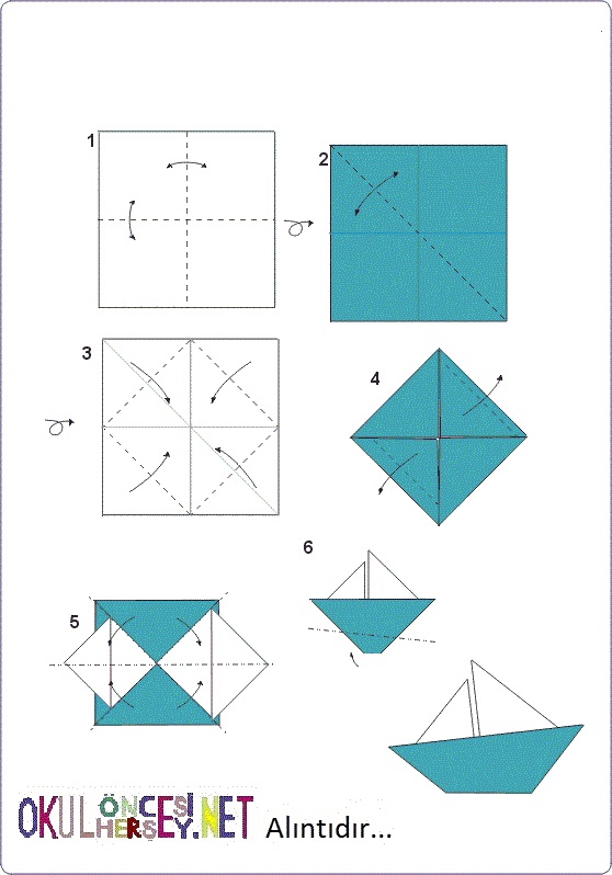 Okul öncesi Basit Gemi Boyama&gt;yüz boyama okul öncesi