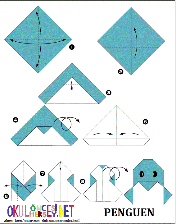 origami penguen