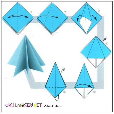 origami Ağaç