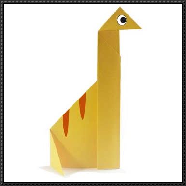 origami Dinozor