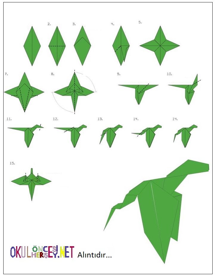 origami Ejderha