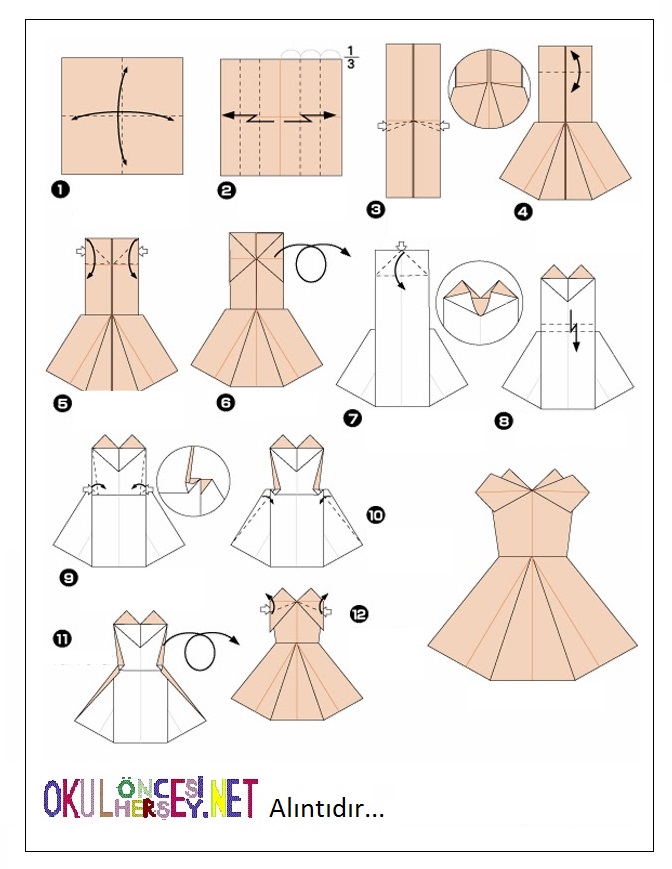 origami Elbise
