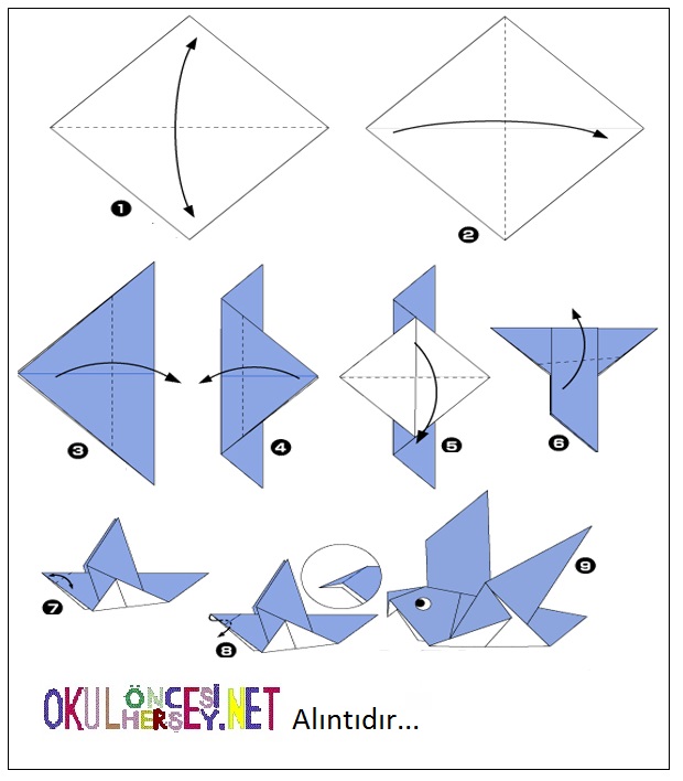 origami Güvercin