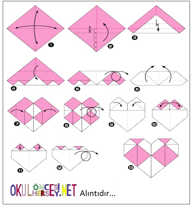 origami Kalp