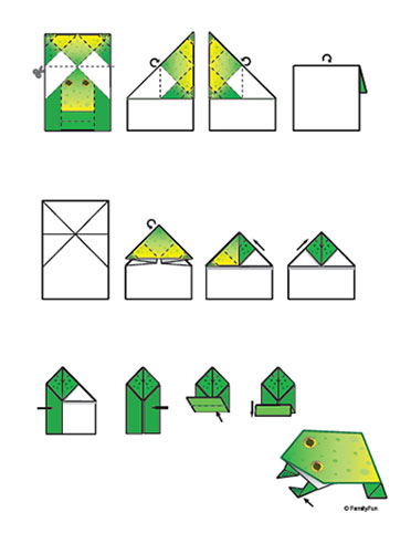 origami Kurbağa
