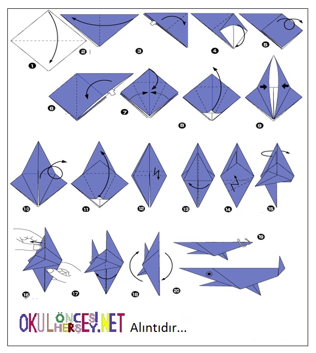 origami Köpek Balığı