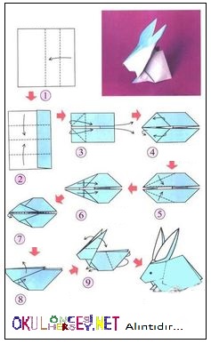 origami Tavşan