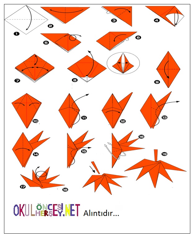origami Yelpaze