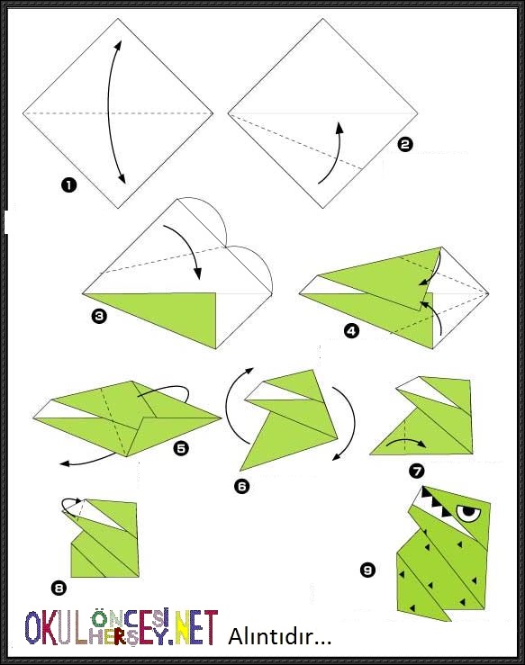 origami Yılan