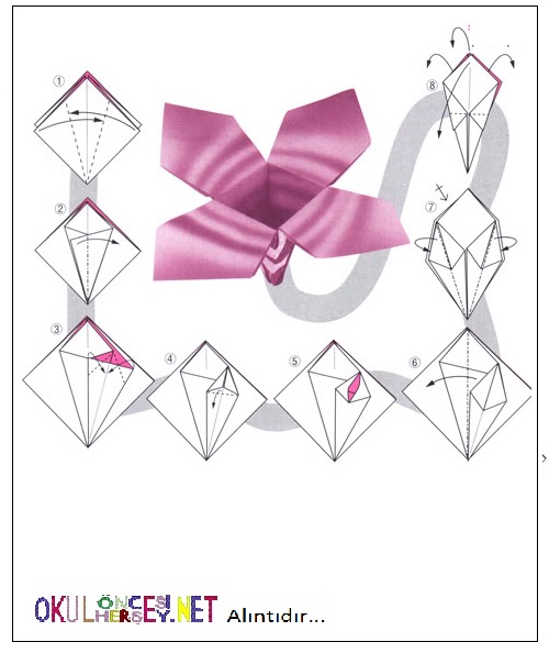 origami Çiçek