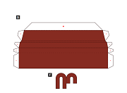 kağıttan-kartondan Kırmızı görünüşlü çerçeve yapımı resimleri