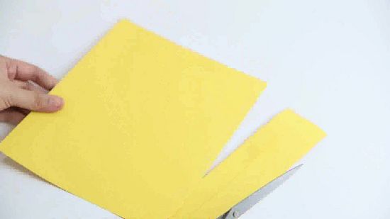 kağıttan-kartondan Sarı görünüşlü çerçeve yapımı resimleri