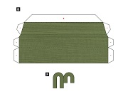 kağıttan-kartondan Yeşil görünüşlü çerçeve yapımı resimleri