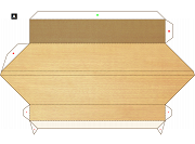 kağıttan-kartondan altın görünüşlü çerçeve yapımı resimleri