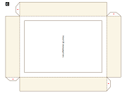 kağıttan-kartondan altın görünüşlü çerçeve yapımı resimleri