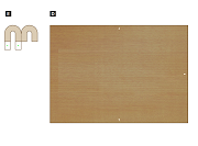 kağıttan-kartondan altın görünüşlü çerçeve yapımı resimleri