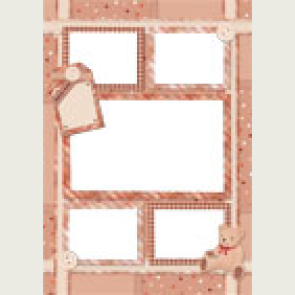 kağıttan-kartondan hazır çerçeve şablonu kes-yapıştır