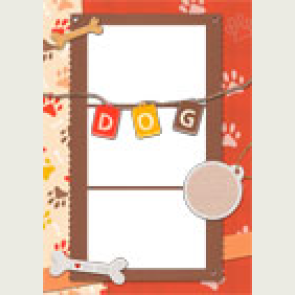 kağıttan-kartondan hazır çerçeve şablonu kes-yapıştır