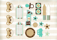 kağıttan-kartondan hazır çerçeve şablonu kes-yapıştır