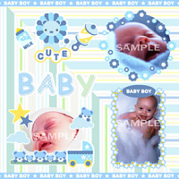 kağıttan-kartondan hazır çerçeve şablonu kes-yapıştır