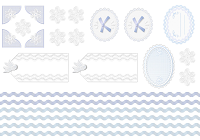 kağıttan-kartondan hazır çerçeve şablonu kes-yapıştır