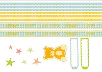 kağıttan-kartondan hazır çerçeve şablonu kes-yapıştır