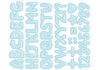 kağıttan-kartondan hazır çerçeve şablonu kes-yapıştır