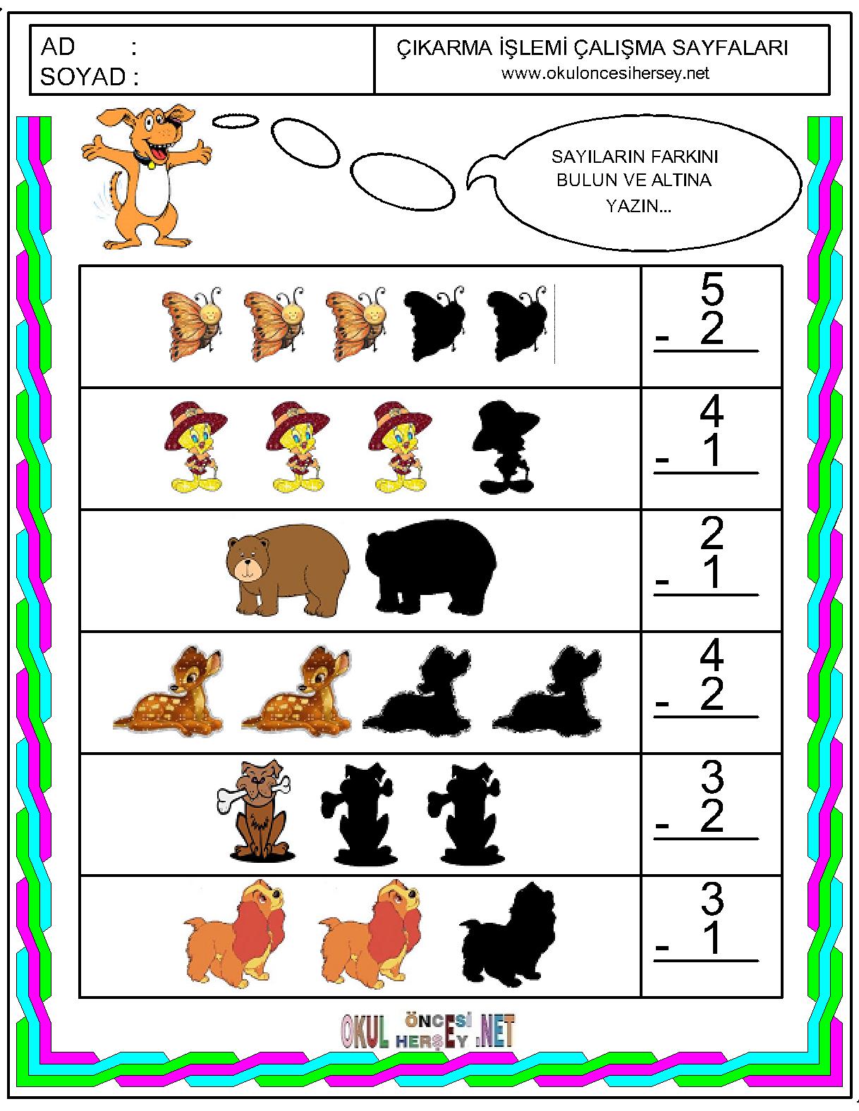 Basit Toplama Toplama Çıkarma İşlemi