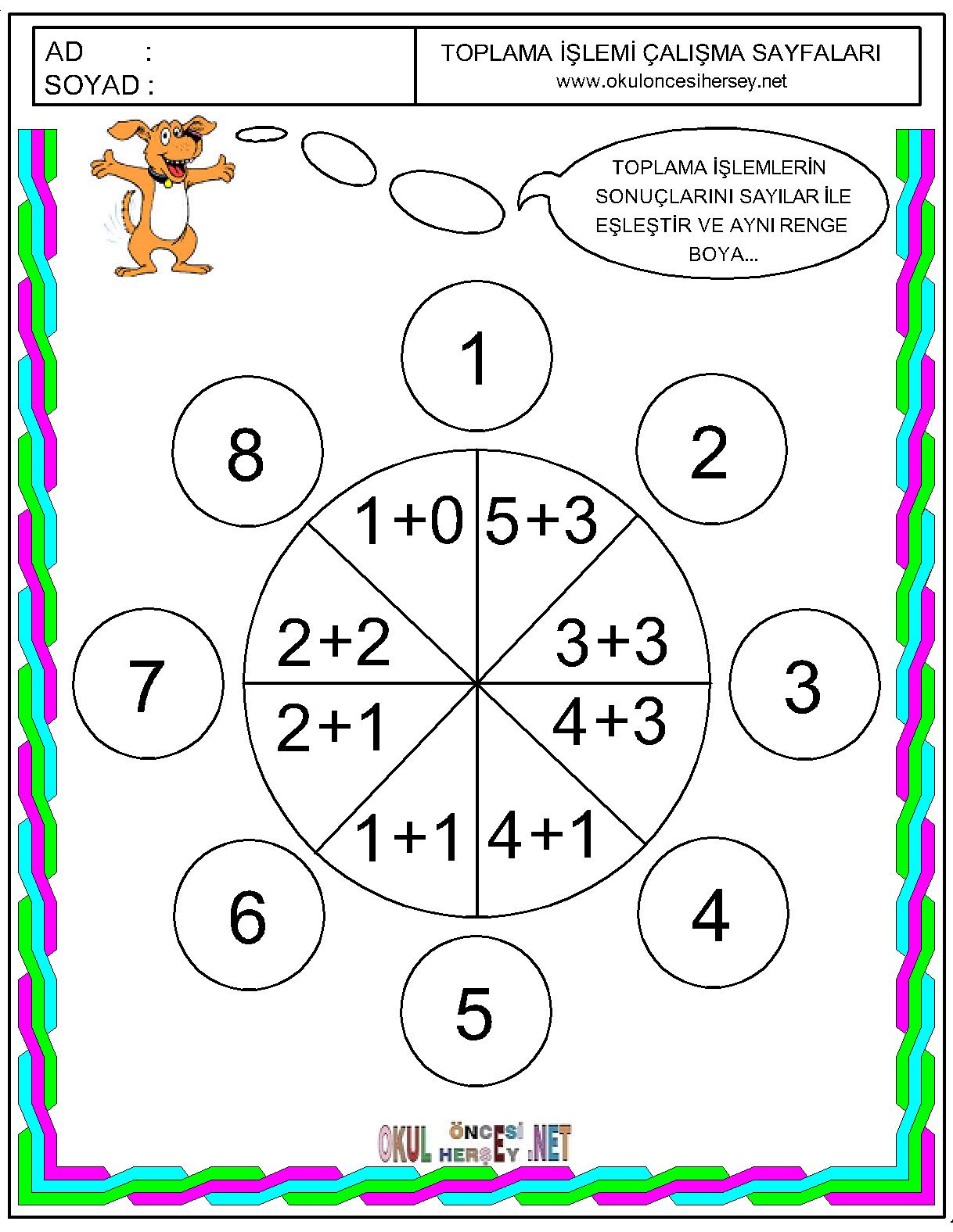 Basit Toplama Toplama Çıkarma İşlemi