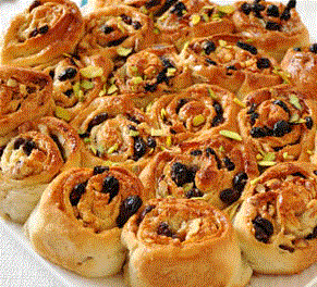 Tarçınlı Üzümlü Çörek Tarifi