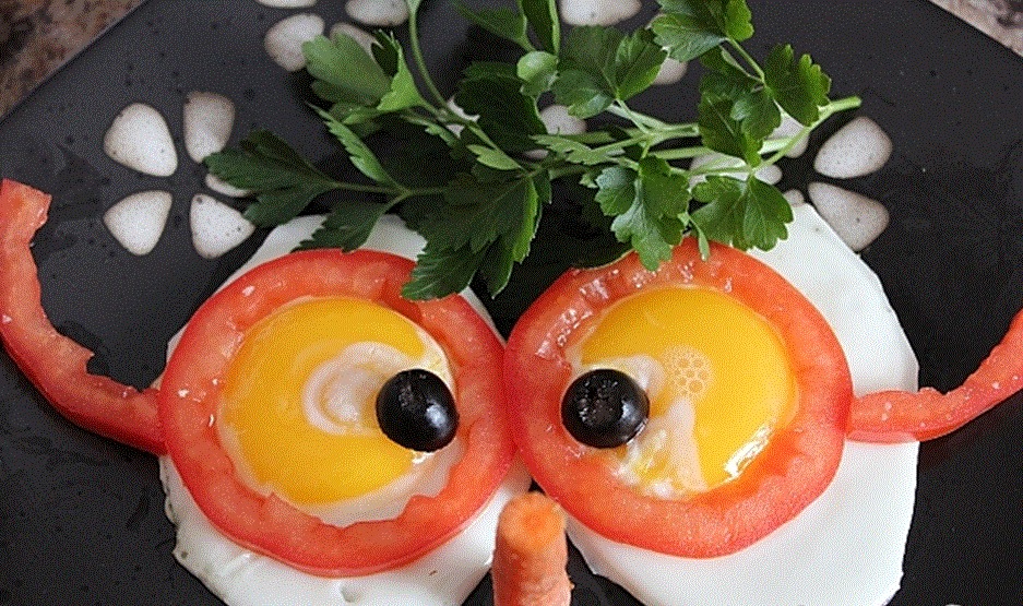 gözlüklü yumurta