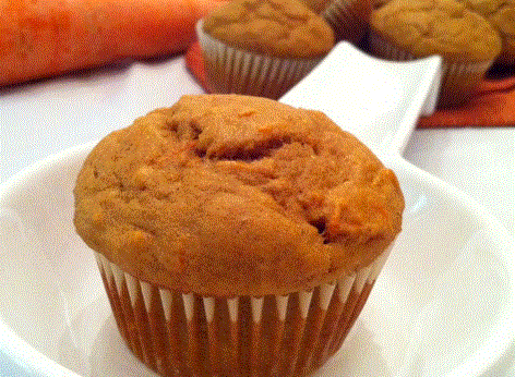 Havuçlu Muffin