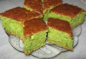 Ispanaklı Kek