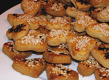 Mahlepli Tuzlu Kurabiye