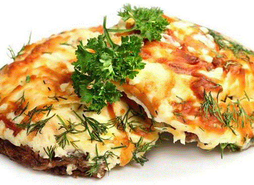 Beşamel Soslu Köfte