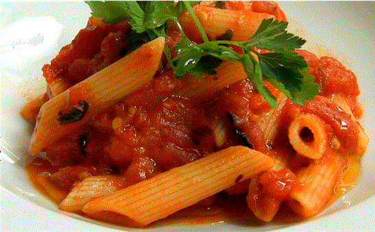Arrabbiata Soslu Makarna 