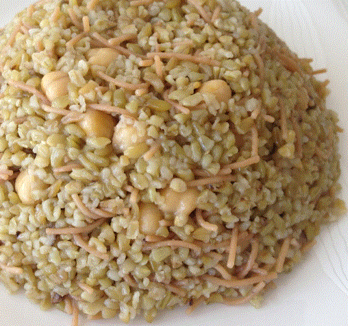 Nohutlu Firik Pilavı