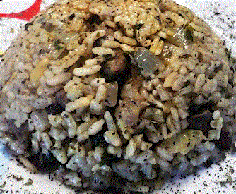 Ciğerli İçli Pilav