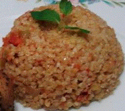 Domatesli Bulgur Pilavı