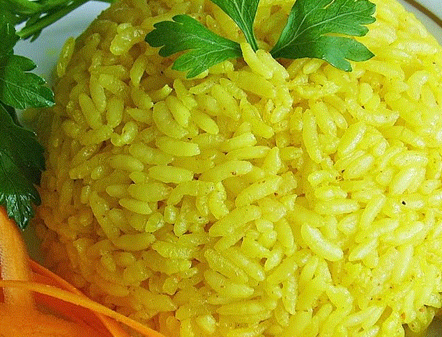 Zerdeçallı Pilav
