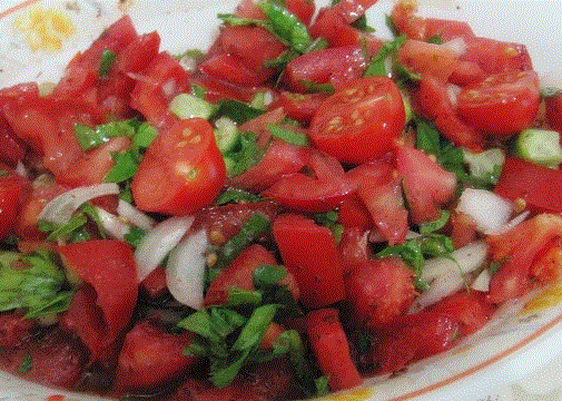Domates Salatası