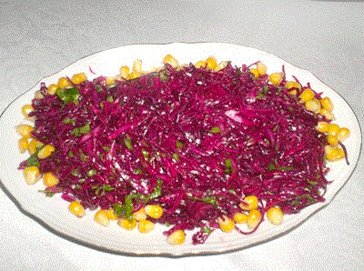 Kırmızı Lahana Salatası