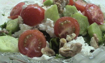 Peynirli Roka Salatası