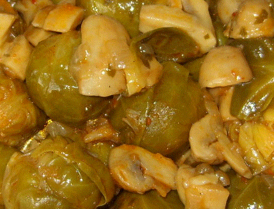 Brüksel Lahanalı Mantar
